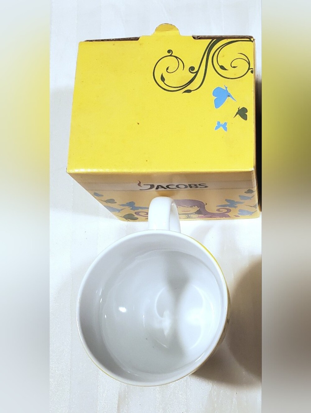 2 Ritzenhoff Porcelain Made Coffee Mug by Dorothee Kupitz Jacobs Butterfly  300 - Picture 4 of 7